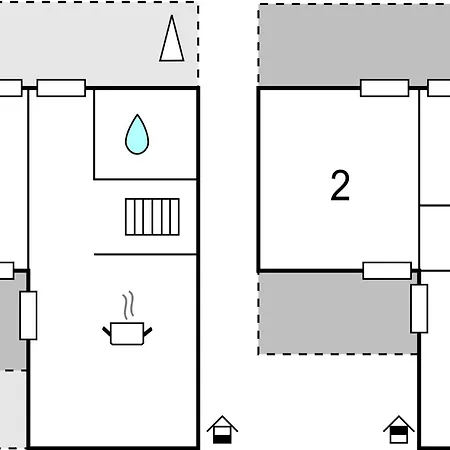 Kysthusene, Lejl, 7 Apartment